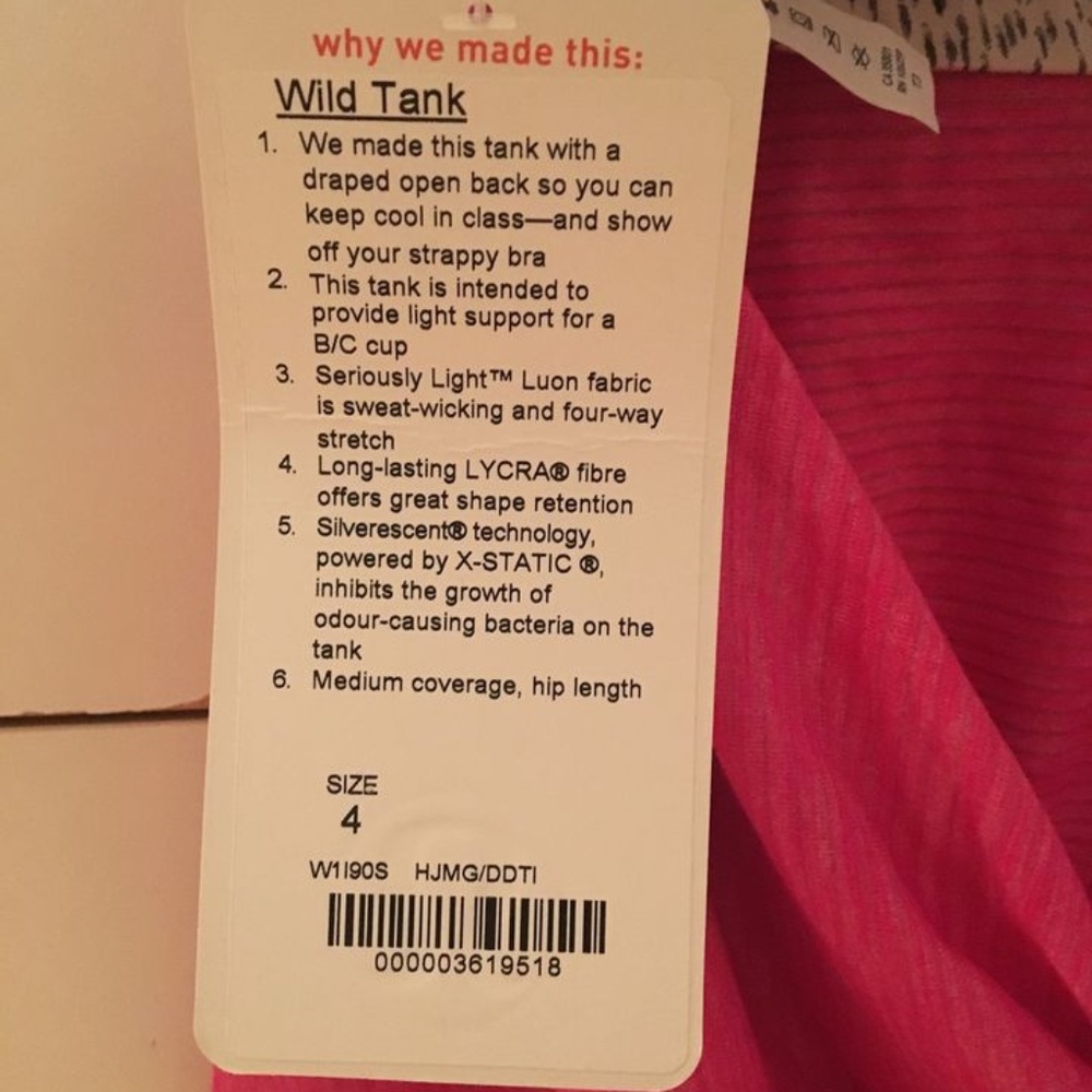 Lululemon Wild Tank - Picture 6 of 6